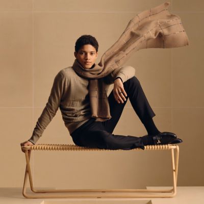 Katsouna rectangle - Beige | Hermès Mainland China